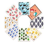 Wincredulous Swedish Dish Cloth, 8pcs Multiple Sponge Cloth Swedish Dishcloth, Washable and Reusable ECO Friendly Swedish Kitchen Cloth, for Kitchen, Windows, Bar Counter