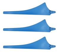 Wind Accessories 530mm-630mm 3-BladeTurbine Blade Blue Fiber Blades Horizontal AxisTurbine DIYTurbine,Blue,550mm