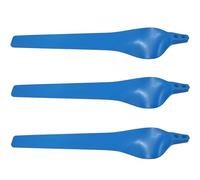 Wind Accessories Turbine Blade 580mm-1200mm Blue Fiber Blades, 3 Blades,Turbine Replacement Easy To Install,Blue,810mm