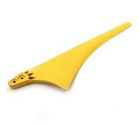 Wind Accessories Turbine Blades 530mm-630mmBlade Fiber Blade Horizontal AxisTurbine OfTurbine Blades Windmill Accessories,Yellow,530mm