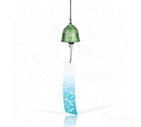 Wind Bell for Outside, Hanging Wind Chimes 15.7inch Hanging Iron Bell Windchimes Green Sound Ancient Clock Windbell Ornament Decorations Metal Wind Chime for Garden Patio Balcony