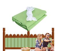 Wind Block Balcony Railing Cover | 2.95x24.6ft Patio for Apartment Porch Garden Deck Dog & Cat Safe Outdoor Solution