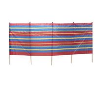 Wind Breaker 5Ft (1.5M) X 10Ft (3M) 5 Pole Extra Strong, Polyester Or Nylon, Multi Color, Freestanding Shelter