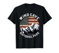Wind Cave National Park Shirt Camping South Dakota Vintage T-Shirt