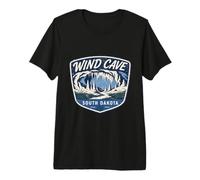 Wind Cave South Dakota National Park Nature Premium T-Shirt