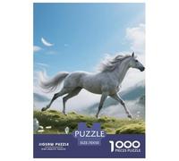 Wind-Chaser, 1000-piece Puzzle, Leisure And Mental Challenge in One, Perfect for Collectors Or Art Lovers, Suitable for Ages 10+, Horse, 70x50cm/1000pcs