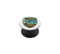 WIND CHECK THROW Boomerang Flight over Open Field PopSockets Adhesive PopGrip