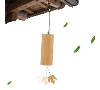 Wind Chime, Aluminium Wind Chime, Tuned Tubes, Wood, for Outdoors, Melodic Sounds, Fade Resistant, Decoration for Balcony, Garden, Patio, Windowsill, Entrance Area