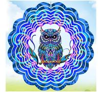 Wind Chime, Owl Wind Chime, Owl Gifts, Outdoor Decorations Wind Chime, Vintage Commemorative Wind Chimes Gift For Mom And Woman, (owl)