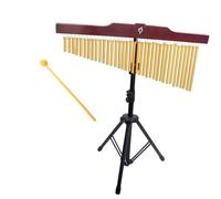 Wind Chime Percussion 36 Tone Wind Chime Wall Hanging Bell Percussion Instrument Home Decoration Music with Fold-able Stand