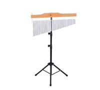 Wind Chime Percussion 36-tone Wind Chimes Sound Tree Yoga Meditation Band Performs Beam Row Bell Healing Musical Percussion Instrument(36 tone Silver)