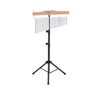 Wind Chime Percussion 36-tone Wind Chimes Sound Tree Yoga Meditation Band Performs Beam Row Bell Healing Musical Percussion Instrument(25 tone Silver)