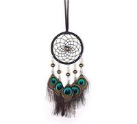 Wind Chime Window Lace Dream Catcher Feather Bead Hanging Decoration Pendant Creative Ornament Gift Handmade Gifts Windchimes Outdoors