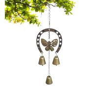 Wind Chimes - Calming Iron Spinner With Bell, Garden Hanging Wind Chimes, Butterfly Horse Decor Ornament For Women Mom Lover Men Home Christmas Gardening Outside