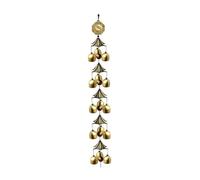 Wind Chimes,Five-layer Copper Bells,Decorative,Hanging Design,Suitable for Rooms and Courtyards