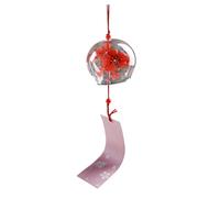 Wind Chimes for Outdoor, Japanese Wind Chimes, Romantic Out of the Bells | Small Traditional Bells Home Decorations with Handmade Pendant