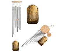 Wind Chimes for Outside, 20.5 Inches Large Aluminum Windchimes Outdoors Magic Forest Memorial Windchime Modern Outdoor Decor with Soothing Melodic Tones, Deep Tone Wind Chime