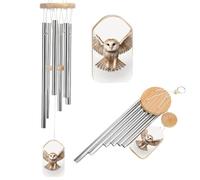 Wind Chimes for Outside Memorial Wind Chime with Catcher A Barn Owl Decoration Windchime Deep Tone Outdoor Winds Bell for Patio Porch Garden Window Decor