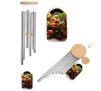 Wind Chimes for Outside Memorial Wind Chime with Catcher Colorful Various Vegetables and Fruit Decoration Windchime Deep Tone Outdoor Winds Bell for Patio Porch Garden Window Decor