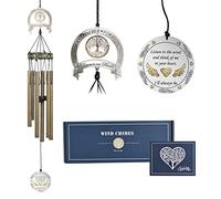 Wind Chimes for Outside,Memorial Wind Chimes with Tree of Life Symbol,Sympathy Wind Chimes for Loss of Loved One,Windchimes in Memory of a Loved One,Tree of Life Wind Chimes Perfect for Garden Decor