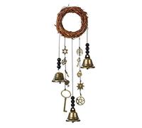 Wind chimes for the garden, witch bells, garden wind chimes, made of metal, garden metal wind chime, witch wind bell, door wreath, home decoration for porch, window, yard
