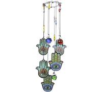 Wind Chimes Ornament, Spiral Eye Dream Catcher Design, Metal Tube Construction, 4 Unique Types for Home Décor and Relaxation