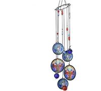 Wind Chimes Ornament, Spiral Eye Dream Catcher Design, Metal Tube Construction, 4 Unique Types for Home Décor and Relaxation