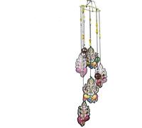 Wind Chimes Ornament, Spiral Eye Dream Catcher Design, Metal Tube Construction, 4 Unique Types for Home Décor and Relaxation