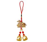 Wind Chimes Outdoor 9 Inch Metal Horse Decor