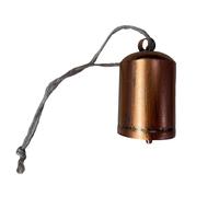 Wind Chimes Wooden Large Wind Chimes Outdoor Large Deep Tone Wooden Christmas Decorations Christmas Bell Brass Cow Shabby Style Rustic Metal Hanging Giant Cow Bells Large Wind Chimes (Gold, One Size)