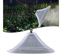 Wind-Deflecting Nozzle Cover for Electric Sprayers with M14x1.5 Thread Designed for Use Rice Fields Peanut Fields and Ornamental Gardens (Single Head Medium)