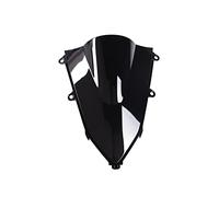 Wind Deflector For CBR650R For CBR 650R For CBR650 Motorcycle Windscreen Screen Visor Fairing 2019 2020 2021 2022 2023 2024 Motorcycle Windshield(Black)