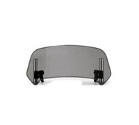 Wind Deflector For Kymco For Agility 125 For Downtown 2017 Windshield | Universal Windshield Extension Adjustable Spoiler Clamp-On Windscreen Deflector(B Smoke)
