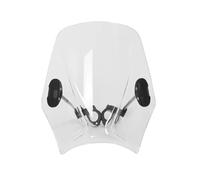 Wind Deflector For Royal Enfield For Bullet For Classic 350 500 For Interceptor 650 For Continental GT 535 Motorcycle Windscreen(TRANSPARENT)