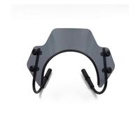 Wind Deflector Front Flyscreen For Vespa GTS 300 250 125 Super 125-300 GTS300 GTS250 GTS125 Screen Protector Motorcycle Windscreen Windshield(Dark Grey)