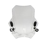 Wind Deflector Motorcycle Accessories For KAWASAKI Motorcycle Sport Screen Windshield Windscreen Deflector Motorcycle Windshield(Transparent 22-28mm)