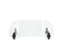 Wind Deflector Motorcycle Universal Windshield For BMW For F800GS For G310 GS R F900 XR For FJR1300 For NMAX Clamp-On Variable Windscreen Spoiler Extension(Large Clear)