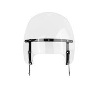Wind Deflector Motorcycle Windshield Covers For Harley Softail For Fat Boy FLFB 114 FLFBS Slim FLS 2018-2023 Windscreen Mounting Bracket Spoiler Screen(Black,15inch)