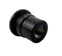 Wind Deflector Motorcycle Windshield Screw Fairing Screen Bolts Windscreen Screws Wellnut Kit Fastener For Y&amaha For K&awasaki For H&onda Windshield Windscreen(BLACK 1,M6)