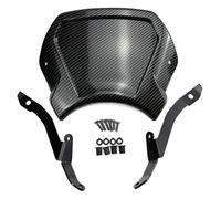 Wind Deflector Motorcycle Windshield Windscreen For H&onda CMX300 CMX500 REBEL 2017-2024 CMX1100 2021-2024 Rebel Vintage Wind Shield Screen Windshield Windscreen(Carbon,X-1100)