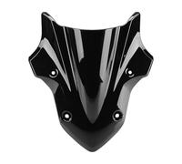 Wind Deflector Motorcycle Windshield Windscreen For K&awasaki Z900 Z 900 2017 2018 2019 Wind Shield Screen Modified Accessories Windshield Windscreen(BLACK)