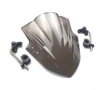 Wind Deflector Motorcycle Windshield Windscreen Wind Deflector Protector For MT125 FZ1 FZ6 FZ8 MT-01 MT03 MT07 MT09 Wind Shield Screen Windshield Windscreen(Smoke)