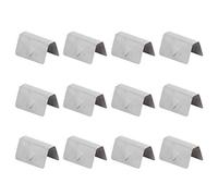 Wind Deflector Retaining Clips 12pcs Stainless Steel Fixing Clips for Car Window Deflectors Replacement Fit for HEKO G3 SNED
