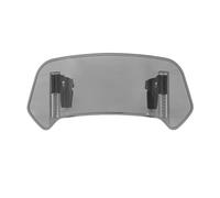 wind deflector screen For DUCATI For 888 849 851 749 898 1098 1198 Universal Motorcycle Windshield Extension Adjustable Spoiler Clamp-On Windscreen Deflector(Smoke,S)