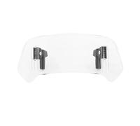 wind deflector screen For DUCATI For 888 849 851 749 898 1098 1198 Universal Motorcycle Windshield Extension Adjustable Spoiler Clamp-On Windscreen Deflector(Clear,S)