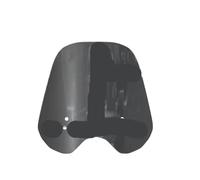 wind deflector screen For Kawasaki For Vulcan For S650 Cruiser Motorcycle Windproof Wind Screen Windshield Visor Deflector Sun Modification Accessories(Gray,B)