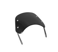wind deflector screen For Motorcycle Headlight Windshield Wind Deflector Windscreen Fairing Universal(Black)