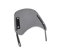 wind deflector screen For Universal For 5-7 Inch Headlights Retro Motorcycle Windshield Modification Suitable(Gray)