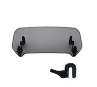 Wind Deflector shield Panel Universal Motorcycle Windscreen Adjustable Glass Windshield Clamp-On Motorcycle Deflector Extension Motorbike Modified Parts