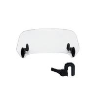 Wind Deflector shield Panel Universal Motorcycle Windshield Adjustable Motorcycle Windscreen Clamp-On Rainscreen Extension Motorbike Modified Parts